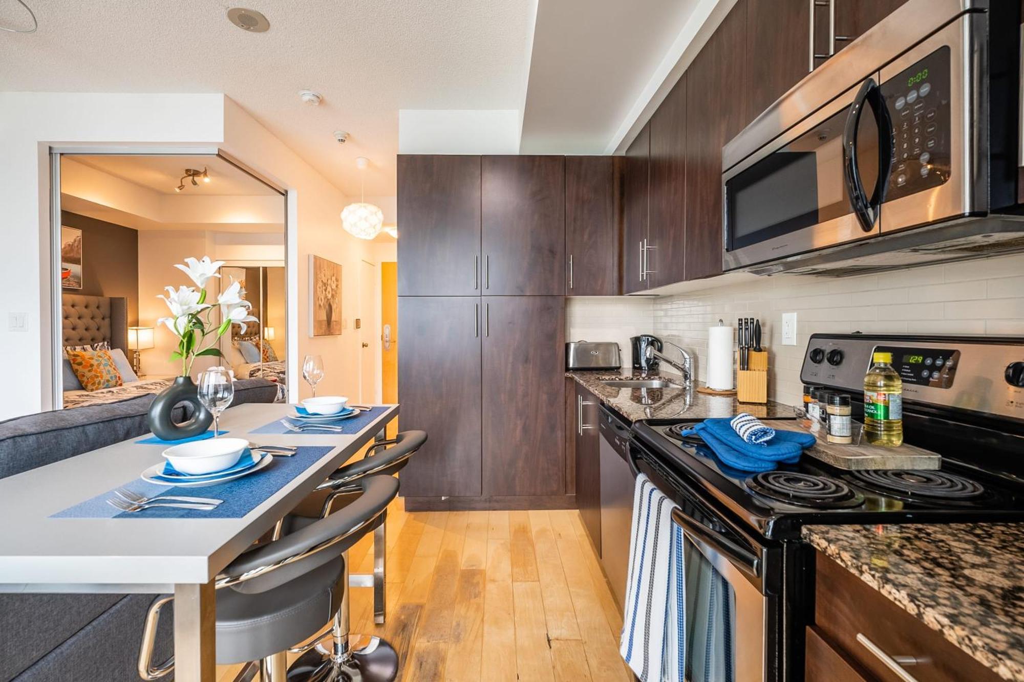 1Br Luxury Condo - Downtown Toronto Esterno foto