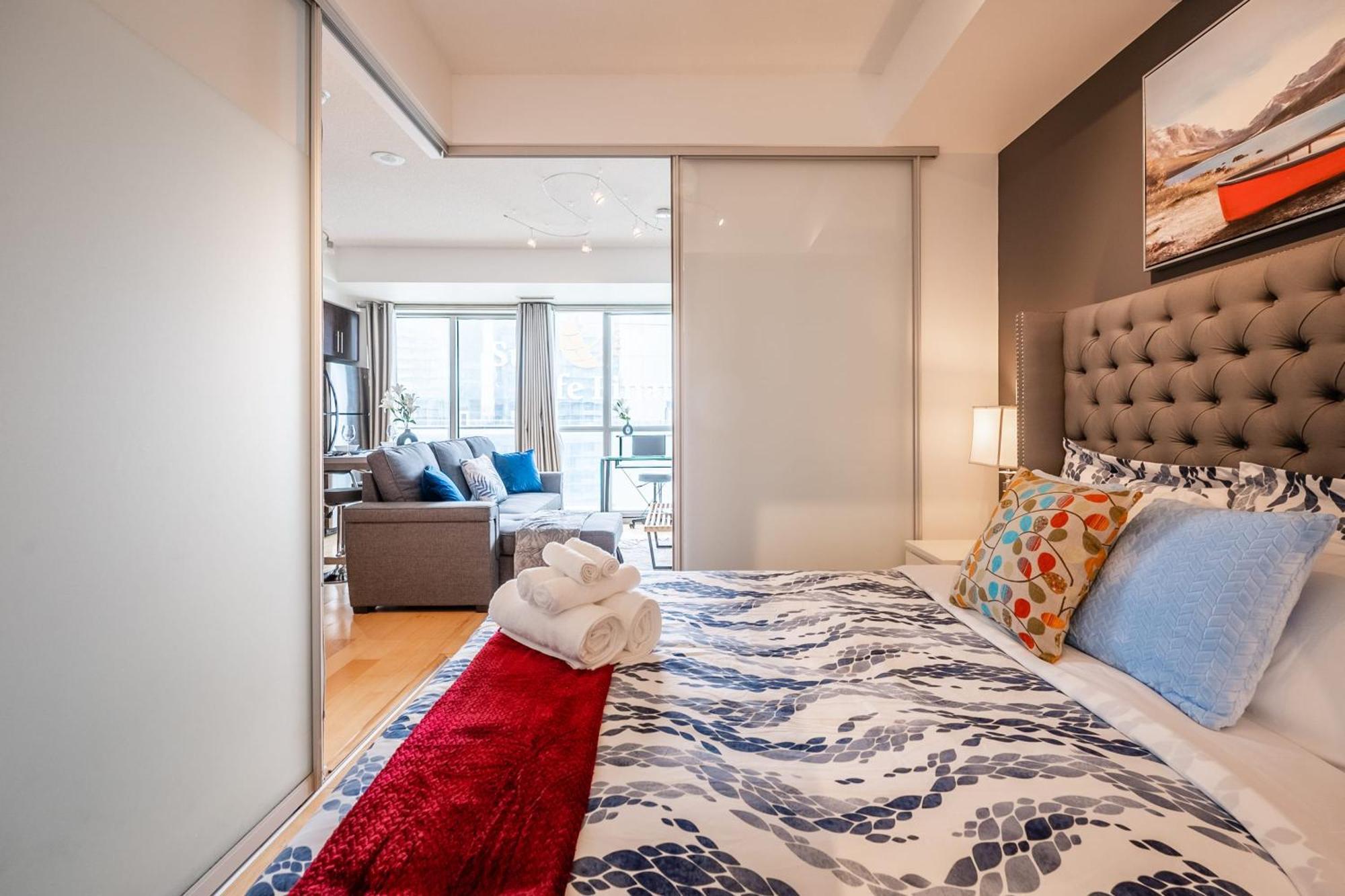 1Br Luxury Condo - Downtown Toronto Esterno foto