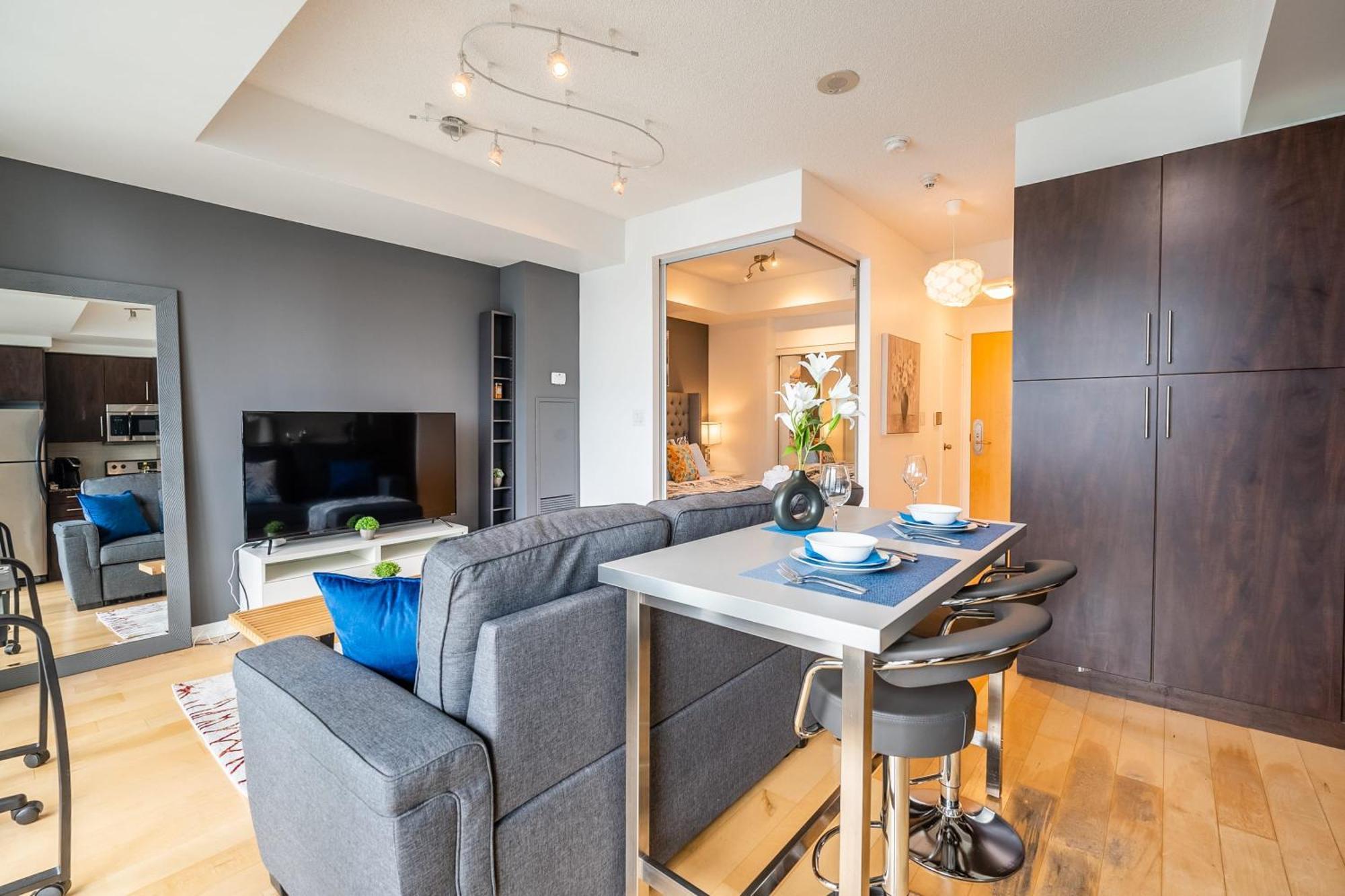 1Br Luxury Condo - Downtown Toronto Esterno foto