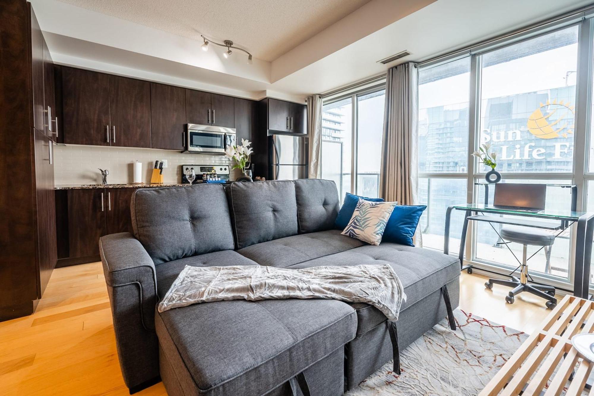 1Br Luxury Condo - Downtown Toronto Esterno foto